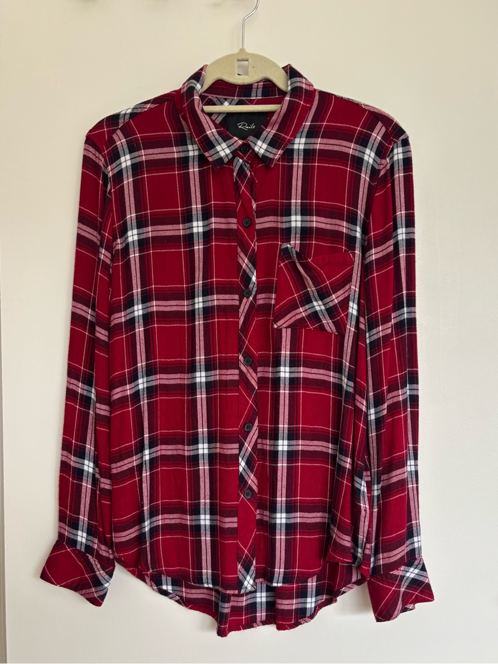 RAILS Hunter Plaid Button Down Shirt, Size M, Excellent Condition, Like New